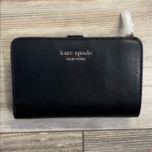 Kate Spade Black Compact Wallet